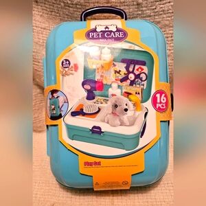 Pet Care‎ backpack play set 16 piece dog grooming